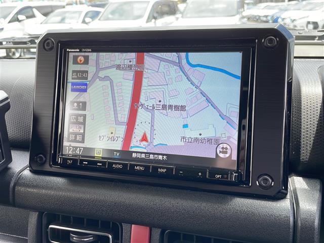 ジムニー ＸＣ　純正ナビ　フルセグＴＶ　ＭＳＶ　ＢＴオーディオ　ＤＶＤ　ＥＴＣ　ドライブレコーダー　ＬＥＤヘッドライト　オートライト　前席シートヒーター　車高調　社外１６インチＡＷ　スマートキー　ワンオーナー（2枚目）