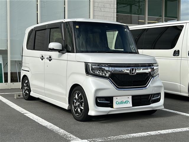 Ｎ－ＢＯＸカスタム Ｇ・Ｌターボホンダセンシング　純正８型ナビ　ダウンサス　社外マフラー　地デジＴＶ　ＣＤ　ＤＶＤ　Ｂｌｕｅｔｏｏｔｈ　両側パワースライドドア　ＬＥＤヘッドライト　シートヒーター　スマートキー　ＥＴＣ　ホンダセンシング　衝突軽減（36枚目）