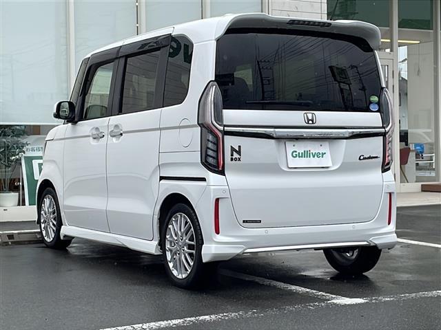 Ｎ－ＢＯＸカスタム ＥＸターボ　プッシュスタート　スマートキー　ホンダセンシング　純正ナビ　フルセグＴＶ　ＢＴオーディオ　ＭＳＶ　バックカメラ　パドルシフト　両側パワースライドドア　ハーフレザーシート　シートヒー（42枚目）