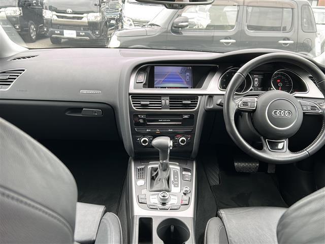 A5スポーツバック 2.0TFSIクワトロ 純正ナビ 本革シート スペアキー ETC 純正18インチアルミ(2枚目)