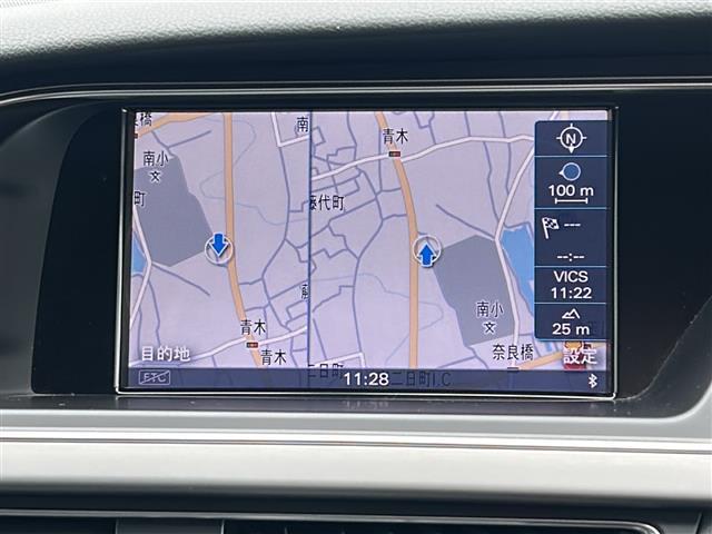 A5スポーツバック 2.0TFSIクワトロ 純正ナビ 本革シート スペアキー ETC 純正18インチアルミ(4枚目)