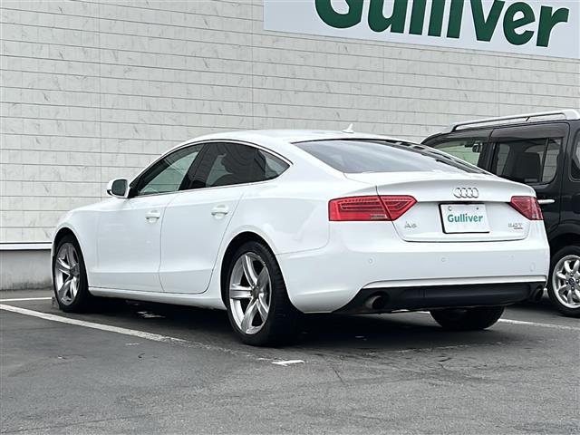 A5スポーツバック 2.0TFSIクワトロ 純正ナビ 本革シート スペアキー ETC 純正18インチアルミ(43枚目)