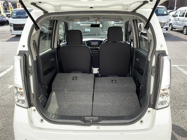 ワゴンＲスティングレー Ｘ　社外ナビ　ＤＶＤ再生　ディスチャージ　スマートキー　プッシュスタート　純正１４インチＡＷ　ＥＴＣ（21枚目）