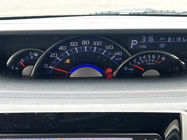 タント カスタムX 純正ナビ 地デジTV 左パワースライドドア CD DVD Bluetooth LEDヘッドライト バックカメラ スマートキー フォグランプ 純正14インチAW(5枚目)