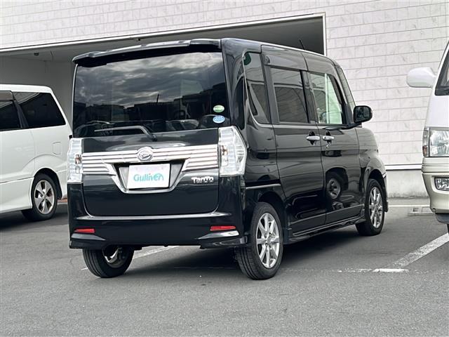 タント カスタムX 純正ナビ 地デジTV 左パワースライドドア CD DVD Bluetooth LEDヘッドライト バックカメラ スマートキー フォグランプ 純正14インチAW(32枚目)
