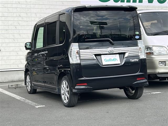 タント カスタムX 純正ナビ 地デジTV 左パワースライドドア CD DVD Bluetooth LEDヘッドライト バックカメラ スマートキー フォグランプ 純正14インチAW(39枚目)