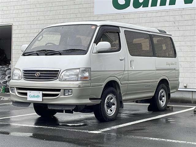 ハイエースワゴン リビングサルーンEX ワンオーナー サンルーフ 4WD ディーゼルターボ 純正ナビ 地デジTV バックカメラ ETC キーレス スライドドア スペアキー 保証書 取説(31枚目)