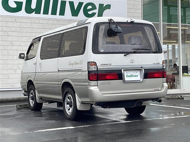 ハイエースワゴン リビングサルーンEX ワンオーナー サンルーフ 4WD ディーゼルターボ 純正ナビ 地デジTV バックカメラ ETC キーレス スライドドア スペアキー 保証書 取説(33枚目)