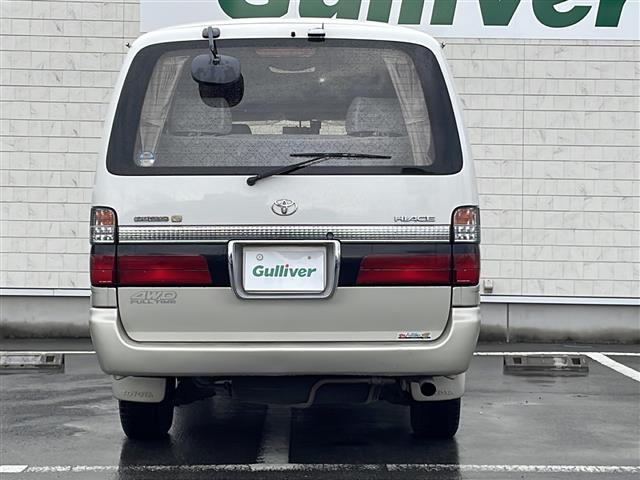 ハイエースワゴン リビングサルーンEX ワンオーナー サンルーフ 4WD ディーゼルターボ 純正ナビ 地デジTV バックカメラ ETC キーレス スライドドア スペアキー 保証書 取説(34枚目)