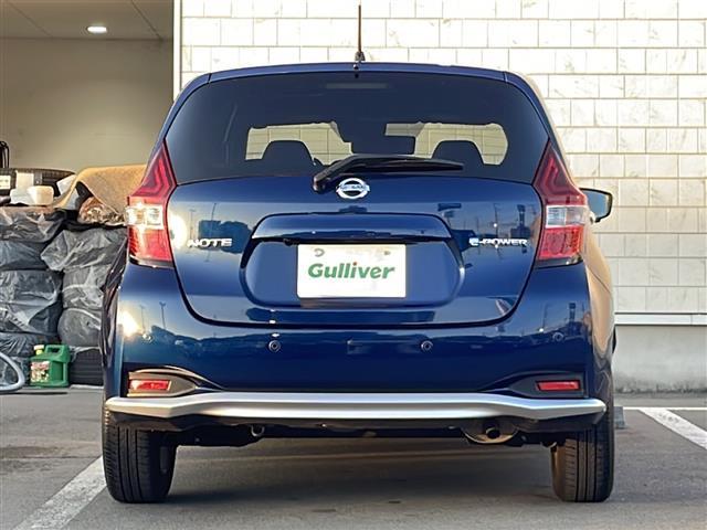 ノート e-パワーオーテック 純正ナビ エマージェンシーブレーキ 地デジTV CD DVD Bluetooth 純正15インチAW LEDヘッドライト スマートキー ETC ドライブレコーダー コーナーセンサー 保証書 取説(35枚目)