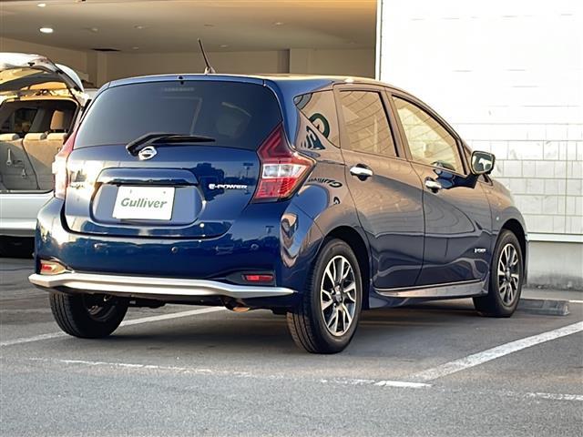 ノート e-パワーオーテック 純正ナビ エマージェンシーブレーキ 地デジTV CD DVD Bluetooth 純正15インチAW LEDヘッドライト スマートキー ETC ドライブレコーダー コーナーセンサー 保証書 取説(36枚目)