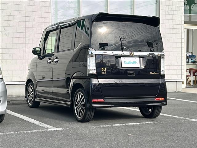 Ｎ－ＢＯＸカスタム Ｇ　ターボＳＳパッケージ　両側パワースライド　シートヒーター　あんしんパッケージ　シティブレーキアクティブシステム　ディスチャージヘッドライト　スマートキー　社外ナビ　地デジＴＶ　ＣＤ　ＤＶＤ　Ｂｌｕｅｔｏｏｔｈ（33枚目）