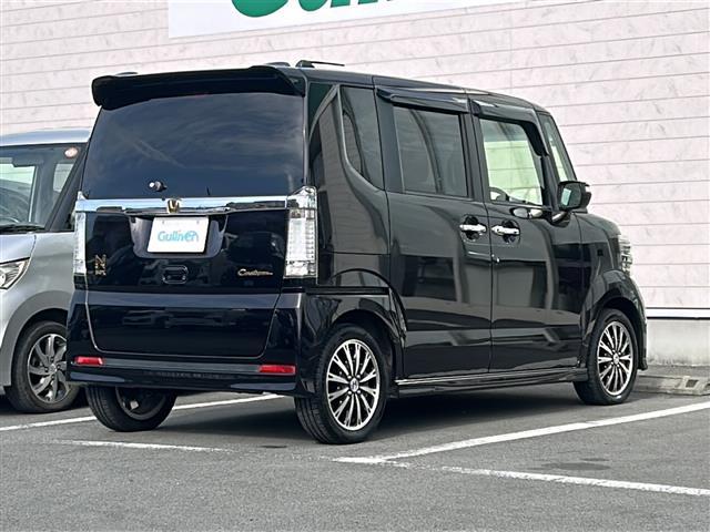 Ｎ－ＢＯＸカスタム Ｇ　ターボＳＳパッケージ　両側パワースライド　シートヒーター　あんしんパッケージ　シティブレーキアクティブシステム　ディスチャージヘッドライト　スマートキー　社外ナビ　地デジＴＶ　ＣＤ　ＤＶＤ　Ｂｌｕｅｔｏｏｔｈ（35枚目）