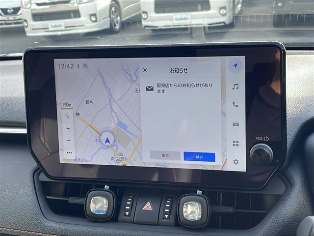 RAV4 ハイブリッドアドベンチャー 10.5インチナビ 地デジTV 大型サンルーフ 全周囲カメラ TRDフロントロアガーニッシュ デジタルインナーミラー 純正19インチAW ブラインドスポットモニター 2.0ETC TRDマッドフラップ(7枚目)