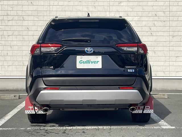 RAV4 ハイブリッドアドベンチャー 10.5インチナビ 地デジTV 大型サンルーフ 全周囲カメラ TRDフロントロアガーニッシュ デジタルインナーミラー 純正19インチAW ブラインドスポットモニター 2.0ETC TRDマッドフラップ(34枚目)