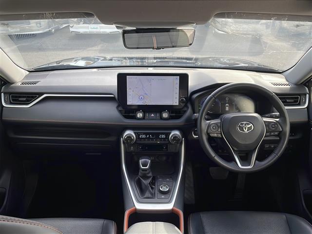 RAV4 ハイブリッドアドベンチャー 10.5インチナビ 地デジTV 大型サンルーフ 全周囲カメラ TRDフロントロアガーニッシュ デジタルインナーミラー 純正19インチAW ブラインドスポットモニター 2.0ETC TRDマッドフラップ(42枚目)
