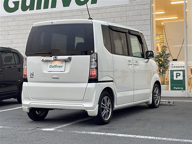 N-BOX G SSパッケージ 両側パワースライド 純正ナビ ワンセグTV 前席シートヒーター ディスチャージヘッドライト ステアリングスイッチ 衝突軽減ブレーキ スマートキー オートライト 純正14インチAW(34枚目)