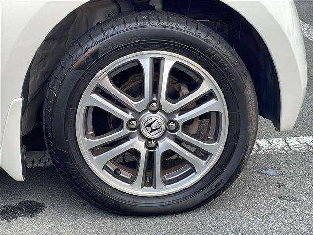 N-BOX G SSパッケージ 両側パワースライド 純正ナビ ワンセグTV 前席シートヒーター ディスチャージヘッドライト ステアリングスイッチ 衝突軽減ブレーキ スマートキー オートライト 純正14インチAW(39枚目)