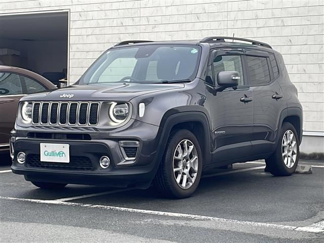 ジープ・レネゲード リミテッド 純正ナビ 地デジTV 前車追従クルーズコントロール クラッシュミティゲーション レザーシート 純正16インチAW LEDヘッドライト スマートキー スペアキー 保証書 取説 ワンオーナー(30枚目)