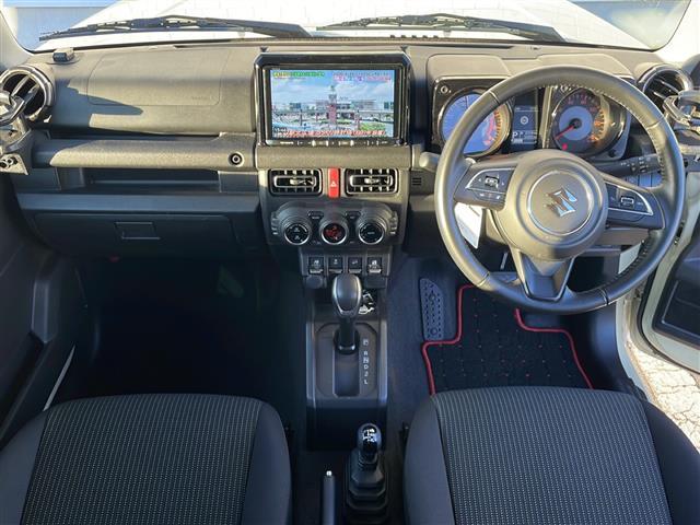 ジムニー XC 社外ナビ 地デジTV セーフティサポート LEDヘッドライト クルーズコントロール CD DVD Bluetooth バックカメラ 純正16インチAW ETC シートヒーター スマートキー スペアキー(2枚目)