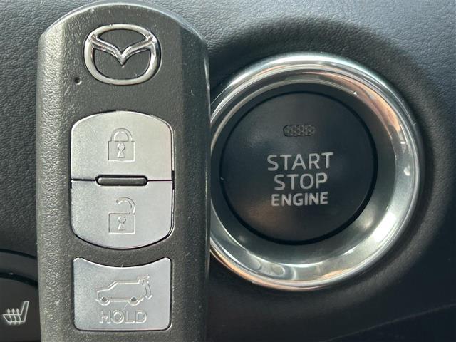 【スマートキー（エンジンスタートストップスイッチ）】スマートキー（電子キー）を持っていれば、スイッチを押すだけでエンジンをかけることができます！