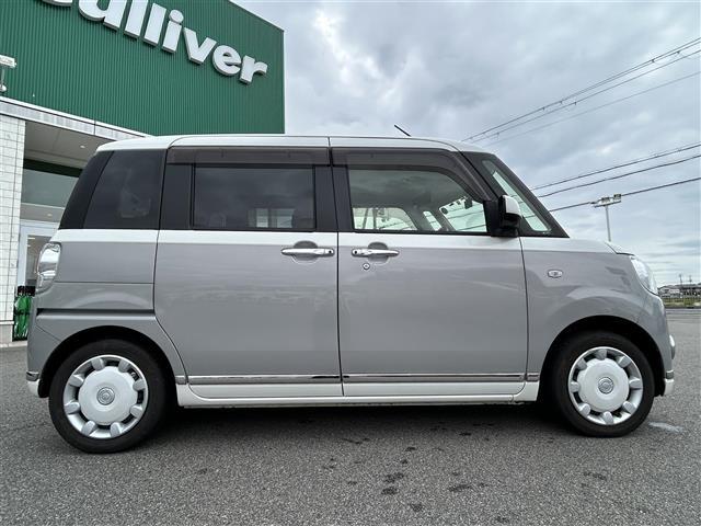 ムーヴキャンバス Gメイクアップリミテッド SAIII 社外SDナビ フルセグテレビ BTオーディオ CD/DVD 全方位カメラ 両側パワースライドドア LEDヘッドライト オートライト フォグランプ オートハイビーム ETC スマートアシストIII(33枚目)