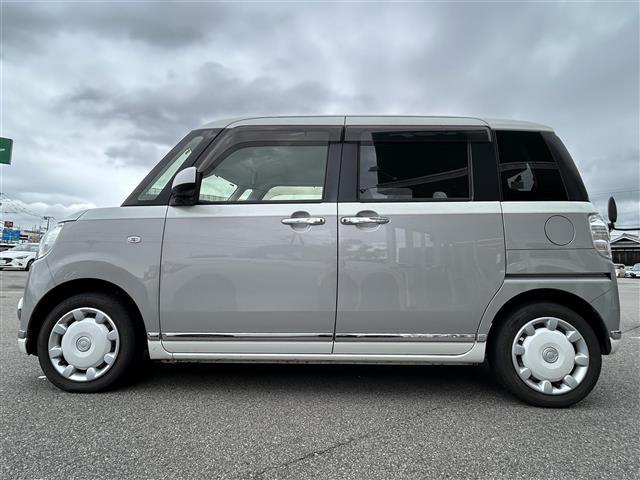 ムーヴキャンバス Gメイクアップリミテッド SAIII 社外SDナビ フルセグテレビ BTオーディオ CD/DVD 全方位カメラ 両側パワースライドドア LEDヘッドライト オートライト フォグランプ オートハイビーム ETC スマートアシストIII(34枚目)