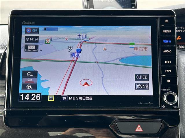 Ｎ－ＢＯＸ Ｇ・Ｌターボホンダセンシング　純正８インチナビ　フルセグＴＶ　ＢＴオーディオ　バックカメラ　ＥＴＣ　ホンダセンシング　両側パワースライドドア　ハンズフリースライドドア　ＬＥＤヘッドライト　純正アルミホイール　純正フロアマット（2枚目）