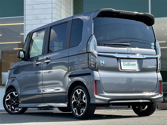 N-BOXカスタム G・Lターボホンダセンシング 純正8インチナビ フルセグTV Bluetooth接続 CD/DVD USB入力端子 ApplePlay バックカメラ ビルトインETC パドルシフト ハーフレザーシート シートヒーター 両側パワスラ(43枚目)