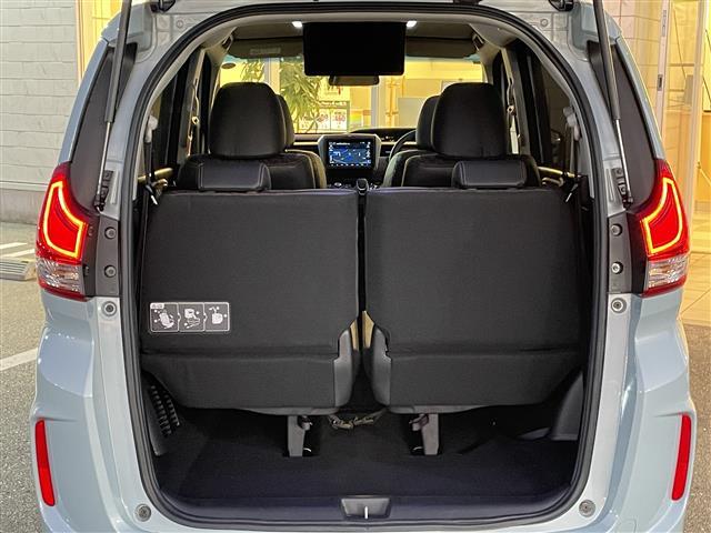 フリードハイブリッド ハイブリッド・クロスター 純正9インチプレミアムインターナビ Bluetooth フルセグ HDMI アップルカープレイ CD/DVD 純正15.6インチフリップダウン ETC 両側パワースライド ハーフレザーシート(30枚目)