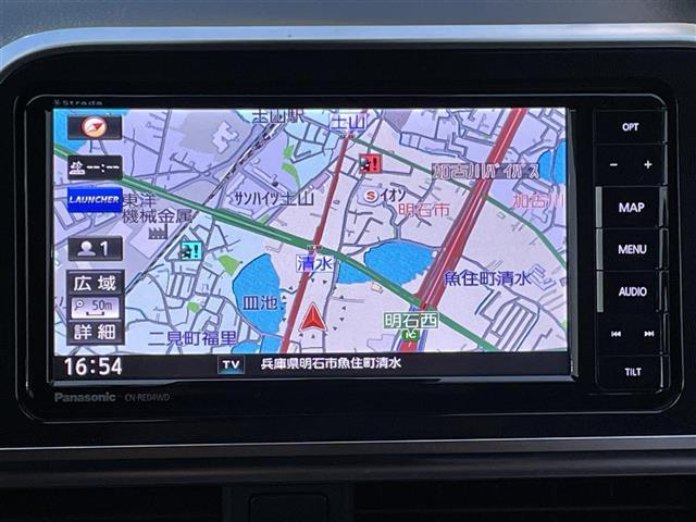 シエンタ G クエロ 社外ナビ(パナソニック) バックカメラ フルセグTV Bluetoothオーディオ CD/ DVD ステアリングリモコン 両側パワースライドドア トヨタセーフティセンス ETC ハーフレザーシート(2枚目)