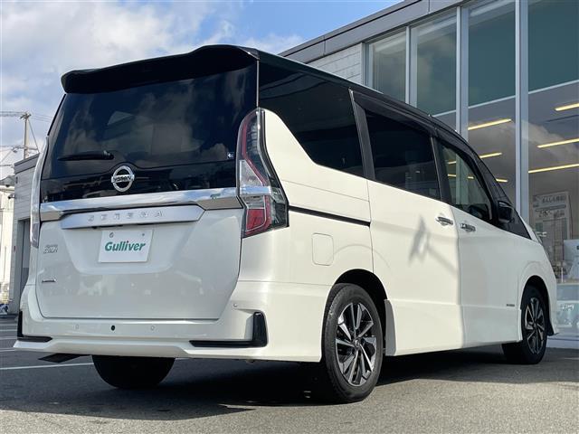 セレナ ハイウェイスターＶ　純正１０インチＳＤナビ　プロパイロット　両側パワースライドドア　フリップダウンモニター　バックカメラ　ハンズフリー　ビルトインＥＴＣ　ＬＥＤヘッドライト　純正マット　純正ＡＷ　エマージェンシーブレーキ（34枚目）