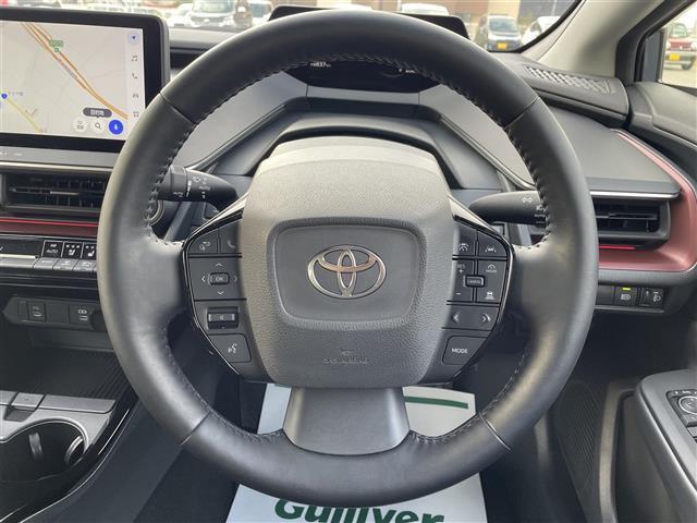 プリウス Ｚ　純正１２．３インチディスプレイオーディオ　追従クルコン　前方ドラレコ　９インチＡＷ　テ゛シ゛タルインナミラー　パノラマビュー　ＢＴ　ＴｙｐｅＣ接続　レザー　オートハイビーム　ビルトインＥＴＣ２．０（7枚目）