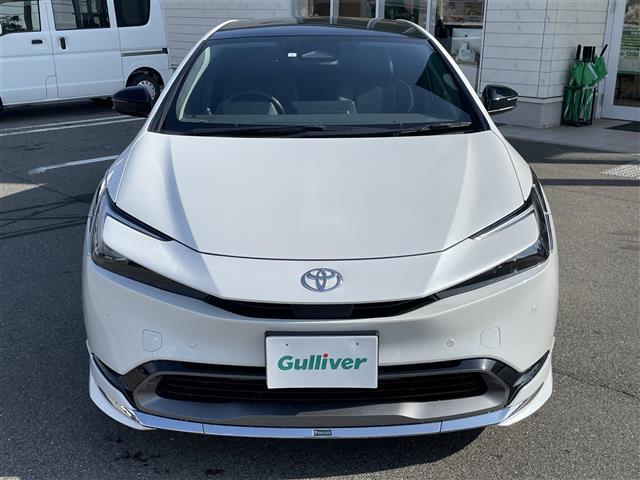 プリウス Z 純正12.3インチナビ デジタルインナーミラー 置き換え充電 パノラマルーフ レーダークルーズコントロール ワイヤレス充電 シートヒーター エアーシート モデリスタフルエアロ ETC 全方位カメラ(35枚目)