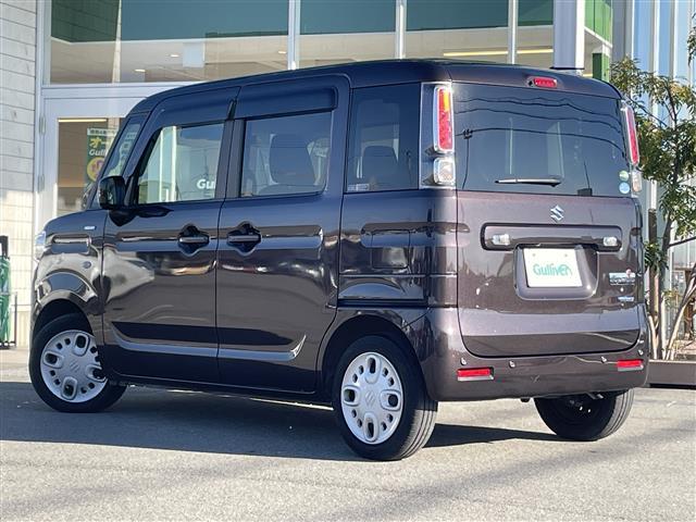 スペーシア ハイブリッドＸ　両側パワースライド　純正８インチメモリナビ　ワンオナー　フルセグＴＶ　アラウンドビューモニター　オートライト　シートヒーター　ＢＴ　ＵＳＢ　スマートキー　スペアキー　純正フロアマット　ＥＴＣ（43枚目）