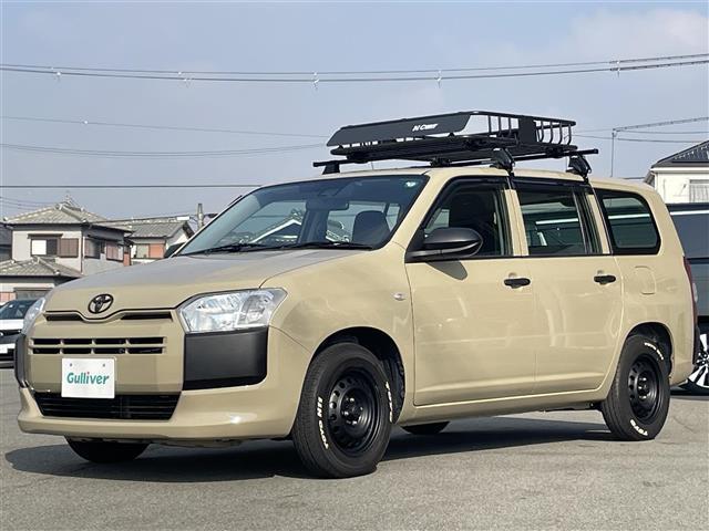 プロボックス DXコンフォート 純正ディーラーオプションナビ Bluetooth 地図SDなし CURT製ルーフラック サンドベージュオールペン バックカメラ 純正ドアバイザー USB充電ポート ETC リモコンキー スペアキー(33枚目)