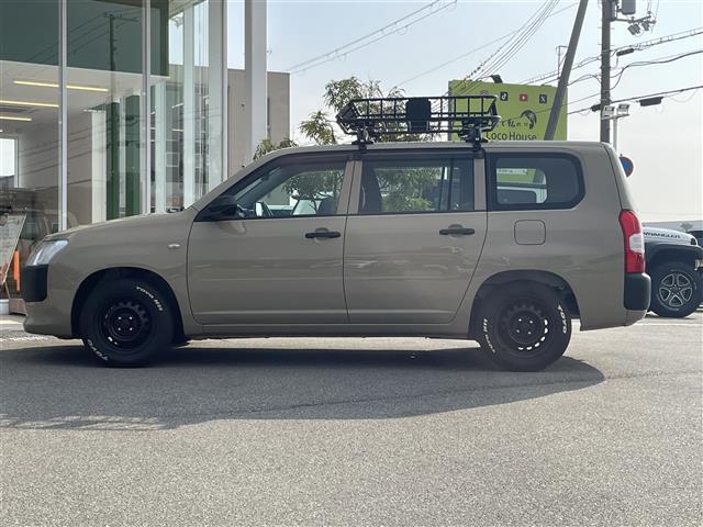 プロボックス DXコンフォート 純正ディーラーオプションナビ Bluetooth 地図SDなし CURT製ルーフラック サンドベージュオールペン バックカメラ 純正ドアバイザー USB充電ポート ETC リモコンキー スペアキー(38枚目)