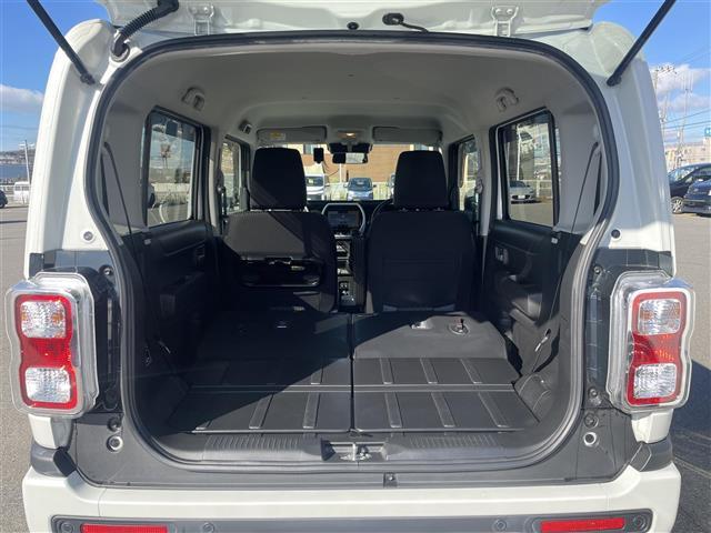 ハスラー ハイブリッドＸ　純正９インチナビ　フルセグ　Ｂｌｕｅｔｏｏｔｈ　ＣＤ／ＤＶＤ　ワイアレスアップルカープレイ　全方位カメラ　デュアルカメラブレーキサポート　シートヒーター　ステアリングリモコン　純正フロアマット（32枚目）