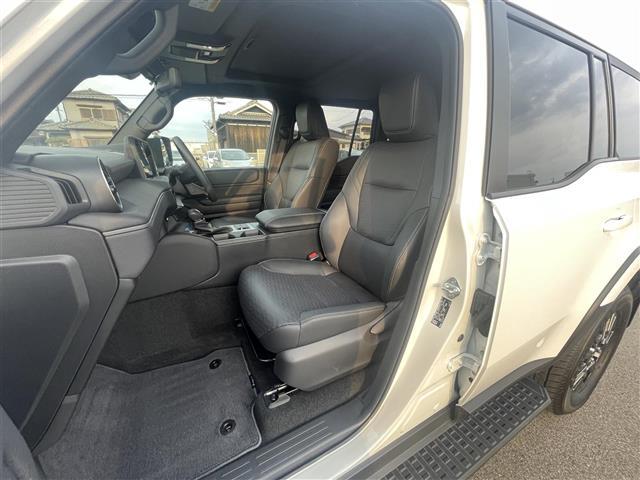 ランドクルーザー250 VX メーカーOPトヨタチームメイト 12.3インチディスプレイオーディオ パノラミックビューモニター 黒レザー ベンチレーションシート モデリスタ パワーバックドア デジタルインナーミラー ETC(27枚目)