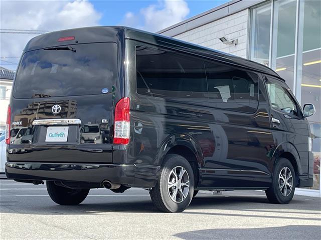 ハイエースワゴン ＧＬ　モデリスタエアロ　片側パワースライドドア　フリップダウンモニター　社外ＳＤナビ　バックカメラ　フルセグＴＶ　ビルトインＥＴＣ　純正ミュージックサーバー　フロアマット　ＢＴ接続　ステアリングスイッチ（35枚目）