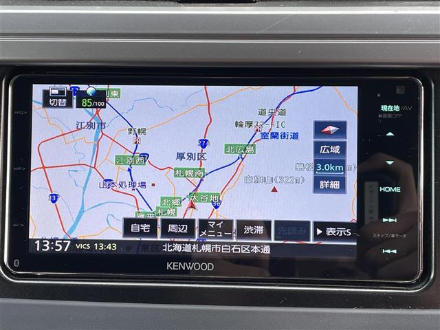 ランドクルーザープラド TX Lパッケージ・G-フロンティア ・4WD・社外ナビ 品番CN-RA04WD(フルセグ/AM/FM/CD/DVD/BT)・社外エンジンスターター・社外ドライブレコーダー・社外ETC・バックカメラ・レザーシート(ブラウン)(4枚目)