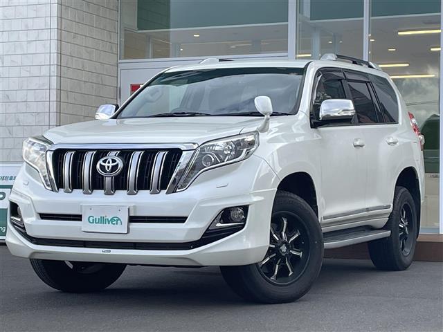 ランドクルーザープラド TX Lパッケージ・G-フロンティア ・4WD・社外ナビ 品番CN-RA04WD(フルセグ/AM/FM/CD/DVD/BT)・社外エンジンスターター・社外ドライブレコーダー・社外ETC・バックカメラ・レザーシート(ブラウン)(14枚目)