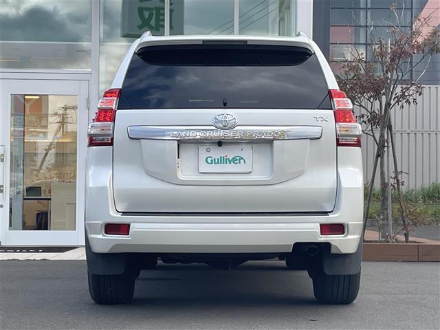 ランドクルーザープラド TX Lパッケージ・G-フロンティア ・4WD・社外ナビ 品番CN-RA04WD(フルセグ/AM/FM/CD/DVD/BT)・社外エンジンスターター・社外ドライブレコーダー・社外ETC・バックカメラ・レザーシート(ブラウン)(34枚目)
