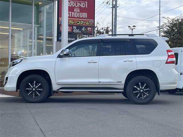 ランドクルーザープラド TX Lパッケージ・G-フロンティア ・4WD・社外ナビ 品番CN-RA04WD(フルセグ/AM/FM/CD/DVD/BT)・社外エンジンスターター・社外ドライブレコーダー・社外ETC・バックカメラ・レザーシート(ブラウン)(35枚目)