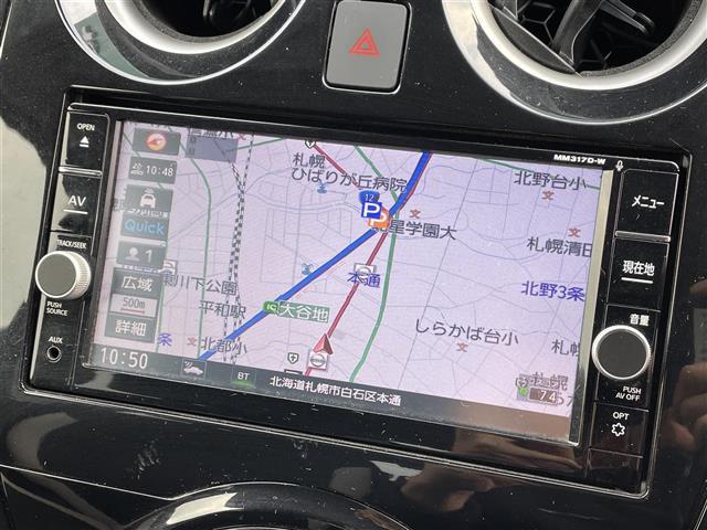 ノート Ｘ　ＦＯＵＲ　スマートセーフティエディション　全方位カメラ・バックカメラ・サイドカメラ・フロントカメラ・デジタルインナーミラー・コーナーセンサー・レーンキープアシスト・前方ドライブレコーダー・オートエアコン・オートライト・プッシュスタート（4枚目）