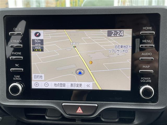 ヤリス ハイブリッドX 寒冷地仕様・純正ディスプレイオーディオ・バックカメラ・レーダークルーズコントロール・レーンキープアシスト・オートエアコン・オートライト・オートリトラミラー・プッシュスタート・スマートキー・ETC(4枚目)