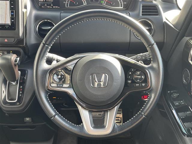 Ｎ－ＢＯＸカスタム Ｇ・Ｌターボホンダセンシング　両側パワースライドドア・純正エンジンスターター・レーダークルーズコントロール・コーナーセンサー・レーンキープアシスト・オートライト・オートエアコン・シートヒーター・ミラーヒーター・冬タイヤ積込・ＥＴＣ（5枚目）