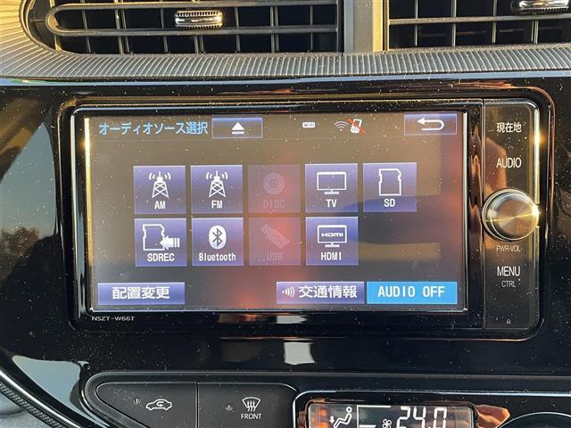 アクア Ｇ　・ワンオーナー・衝突軽減ブレーキ・寒冷地仕様・純正ＳＤナビＣＤ＆ＤＶＤ＆ＢＴ＆ＵＳＢ＆ＨＤＭＩ＆フルセグＴＶ・バックカメラ・クルーズコントロール・ＥＴＣ・ＡＢＳ・横滑り防止装置（3枚目）