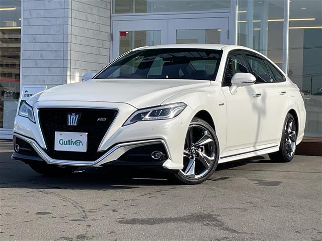 クラウンハイブリッド ＲＳアドバンス　Ｆｏｕｒ　バックカメラ・コーナーセンサー・レーンキープアシスト・レーダークルーズコントロール・パワーシート・ハーフレザーシート・オートエアコン・オートライト・オートリトラミラー・レインセンサーワイパー・ＥＴＣ（18枚目）