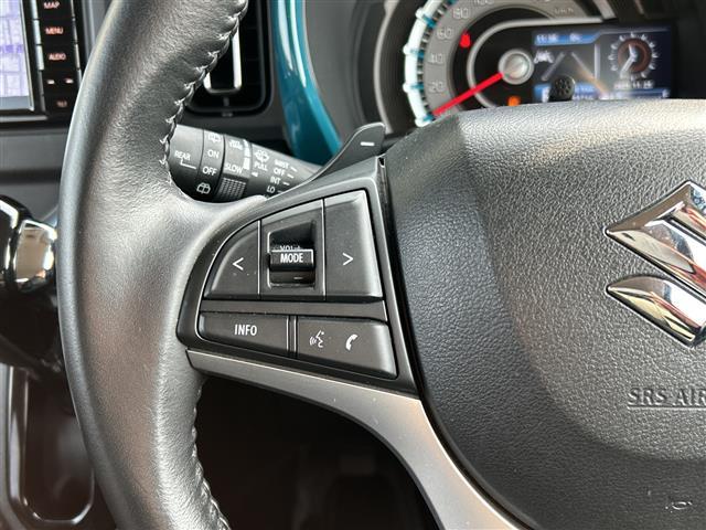 ハスラー ハイブリッドＸターボ　アイドリングストップ・ダウンヒルアシスト・コーナーセンサー・レーンキープアシスト・レーダークルーズコントロール・シートヒーター・電動格納ミラー・ビルトインＥＴＣ・パドルシフト・プッシュスタート（18枚目）